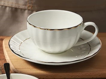 Royal Elegance Tea Cup & Saucer