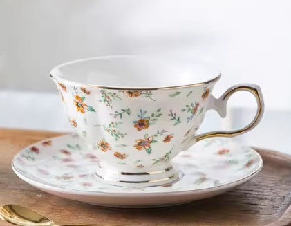 Royal Elegance Tea Cup & Saucer