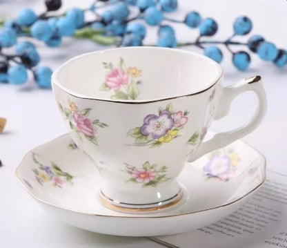 Royal Elegance Tea Cup & Saucer