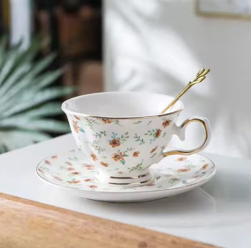 Royal Elegance Tea Cup & Saucer