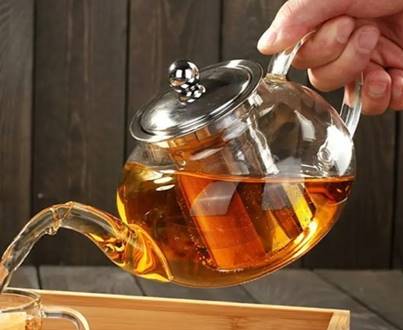 Glass Teapot with Removable Infuser