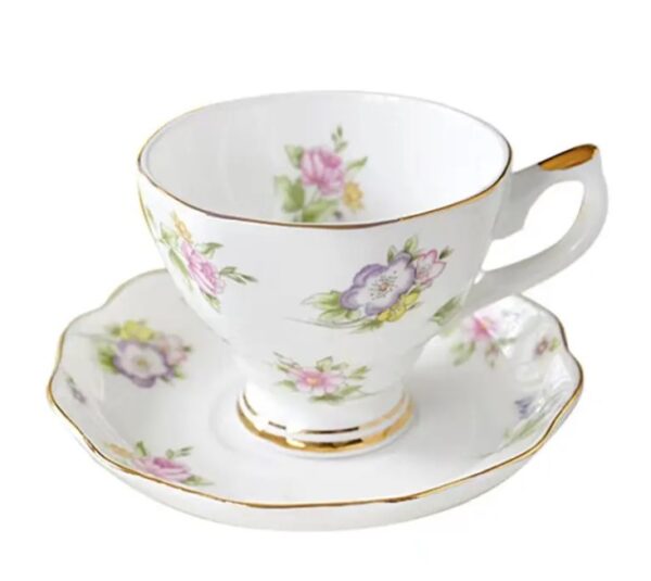 Royal Elegance Tea Cup & Saucer