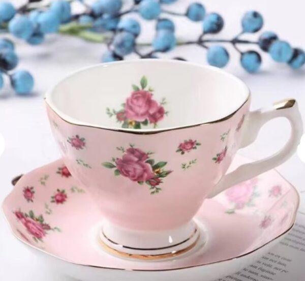 Royal Elegance Tea Cup & Saucer - Image 2